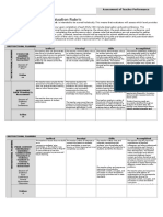 OTES Rubric 2016-17 Accomplished Only Cheat Sheet