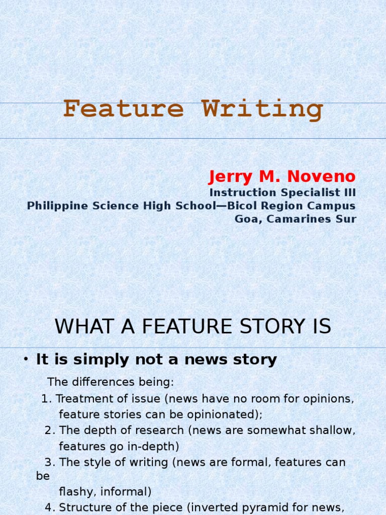 Featurewriting 141019014024 Conversion Gate01 | PDF | News | Narration