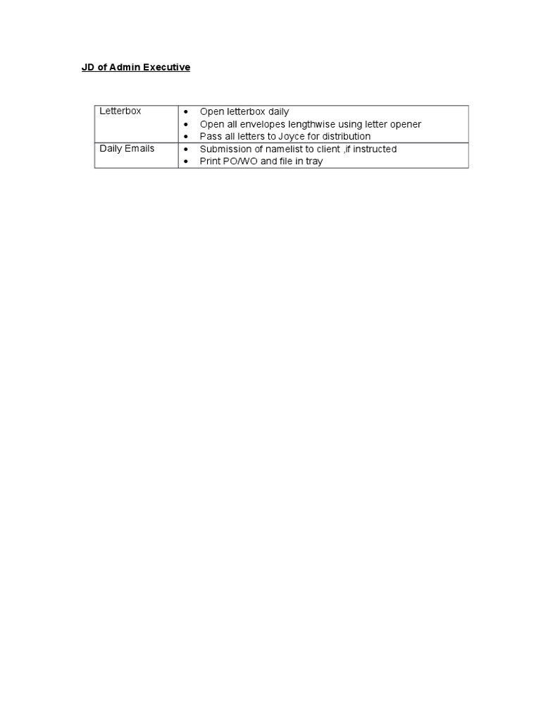 JD Admin | PDF