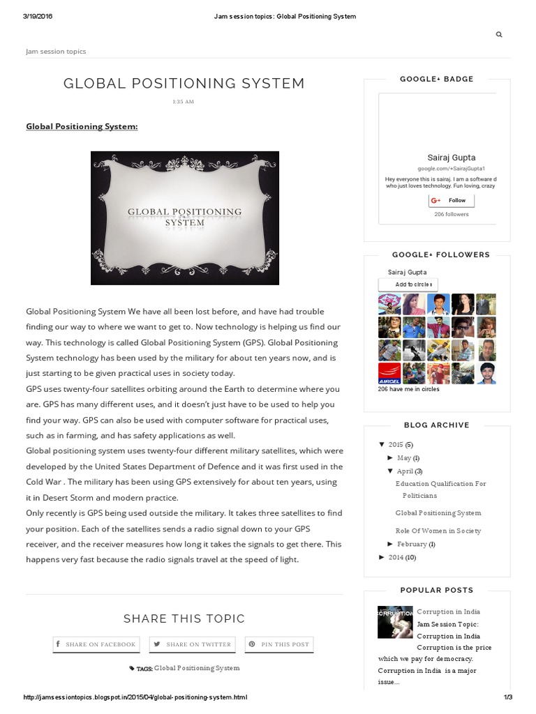 How GPS Works An Introduction to the Global Positioning System PDF