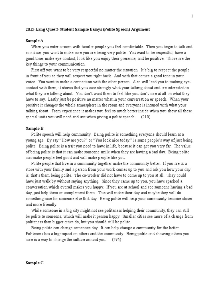 Examples of Speech | blogger.com