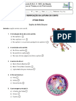 Ficha de Verificacao Da Leitura Do Conto A Fada Oriana