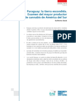 Paraguay: La Tierra Escondida. Examen Del Mayor Productor de Cannabis de América Del Sur