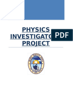 Investigatory Project-Tangent Galvanometer