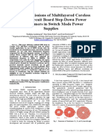 Radiated Emissions of Multilayered Coreless Planar Transformer