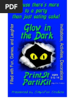 Download 00038 Party Games - Glow in the Dark Theme Party Games and Party Kit Great for Halloween and slumber parties for ages 10 to 14 by SimpliFun Studios SN32925662 doc pdf