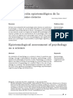 Una evaluacion epistemológica de la psicología como ciencia.pdf
