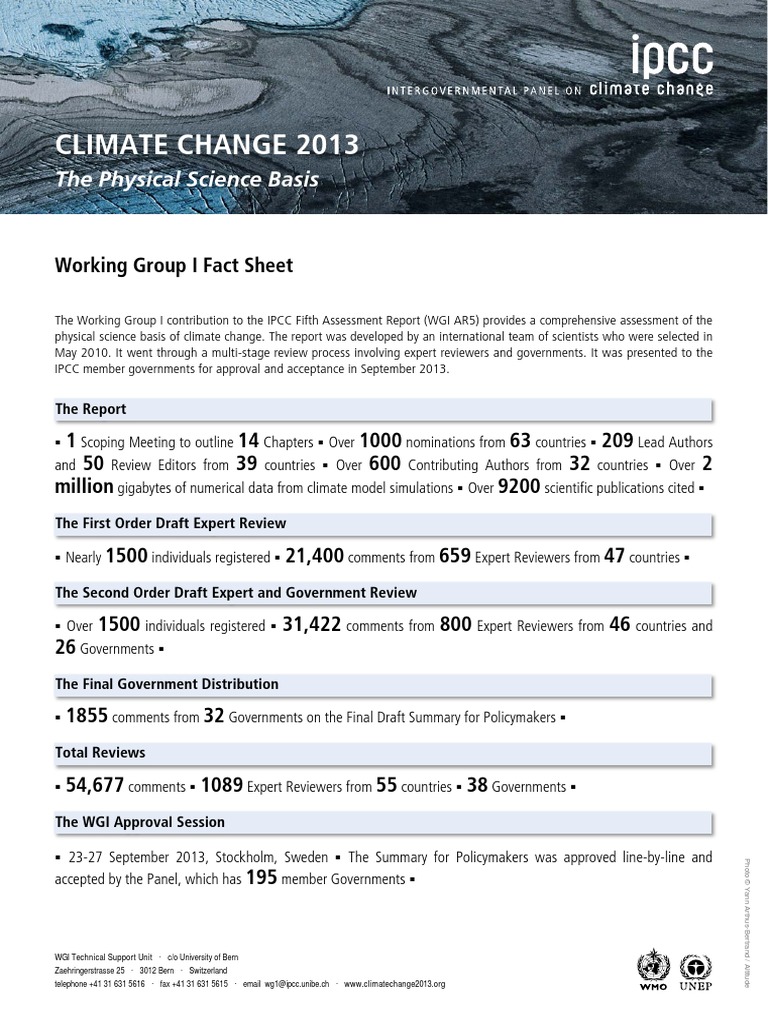 Climate Change 2013: The Physical Science Basis | PDF ...