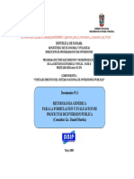 01 2generica Para La Formulacion y Evaluacion de PIP