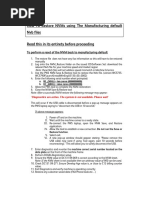 NVM Error Code Reset Guide | PDF
