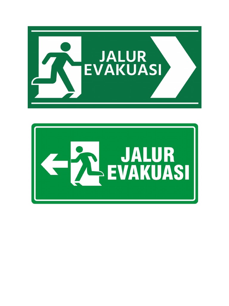 Jalur Evakuasi | PDF