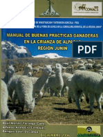 Manual de Buenas Practicas Ganaderas Alpaca Region Junin