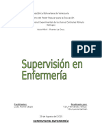 Supervision Enfermería