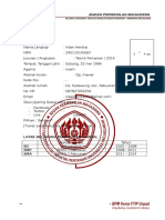 Formulir BPM 2016