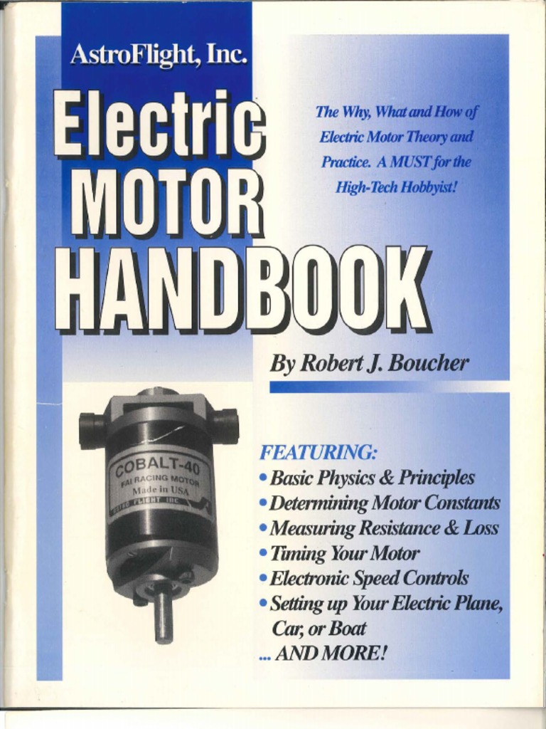 Electric Motor Handbook PDF
