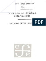 Historia de Las Idea Colonialistas