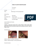 Laporan Kasus Ekstraksi