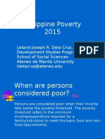 Philippine Poverty Situationer 2015 Full Year