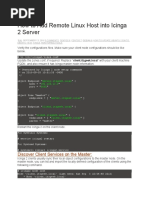 How To Add Remote Linux Host Into Icinga 2 Server PART3