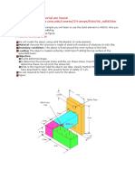 2 - Analysis of A 3D Solid Object