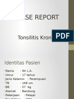 Case Report Tonsilitis
