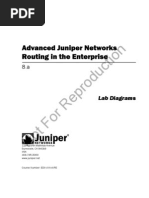 Not For Reproduction: Advanced Juniper Networks Routing in The Enterprise