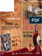 Folheto Iifeira Medieval Jfo