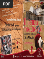 Folheto Iifeira Medieval Jfo