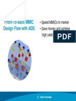 2 Front To Back MMIC Design Flow With ADS