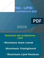 Biokimia Biosintesis Lipid