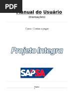 Apostila AP Contas a Pagar  SAP