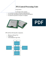 Parts of The CPU S8em3j