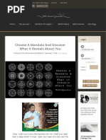 Choose A Mandala and Discover What It Reveals About You - The Minds Journal