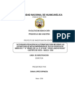 "Actividades Pedagógicas Alternativas para Mejorar Las Estrategias de Metacomprensión de Textos Escritos de