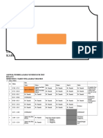 Jadwal Kelas 5