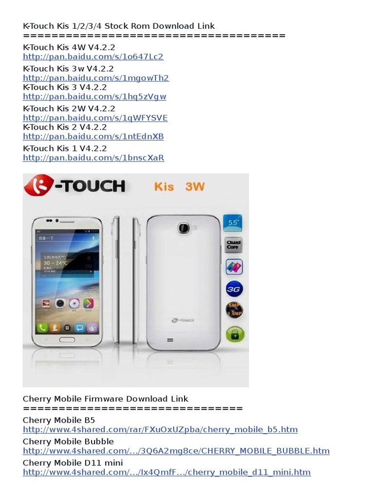 Firmware Download