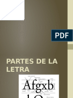 Partes de La Letra 4786