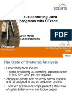 Troubleshooting Java Programs With Dtrace: Arieh Markel Sun Microsystems