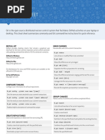 Git and Github Cheat Sheet