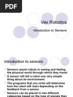 05 Vex Robotics Introduction To Sensors