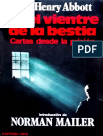 En El Vientre de La Bestia - Car - Jack Henry Abbott PDF