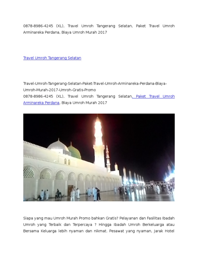 Rekomendasi Travel Umroh Yang  Bagus  Inspirasi Muslim