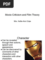 Movie Criticism and Film Theory: Mrs. Kellie-Ann Cripe