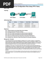 11.2.5.9 Lab - Managing Device Configuration Files Using TFTP, Flash, and USB