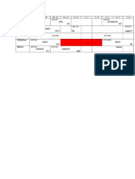 Fifth Year Timetable