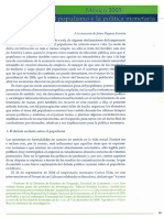 Contreras Sosa Hugo Javier - Mexico 2005, El Populismo y La Política Monetaria PDF
