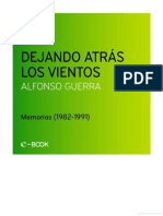 Guerra, Alfonso - Dejando Atrã¡s Los Vientos SOLO LAS 50 PRIMERAS PÃ GINAS PDF
