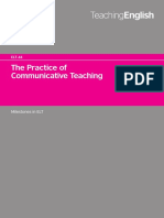 The Practice of Communicative Teaching