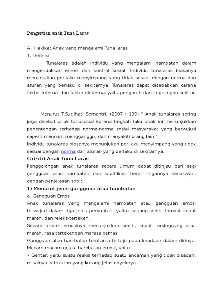 Pengertian Anak Tuna Laras PDF