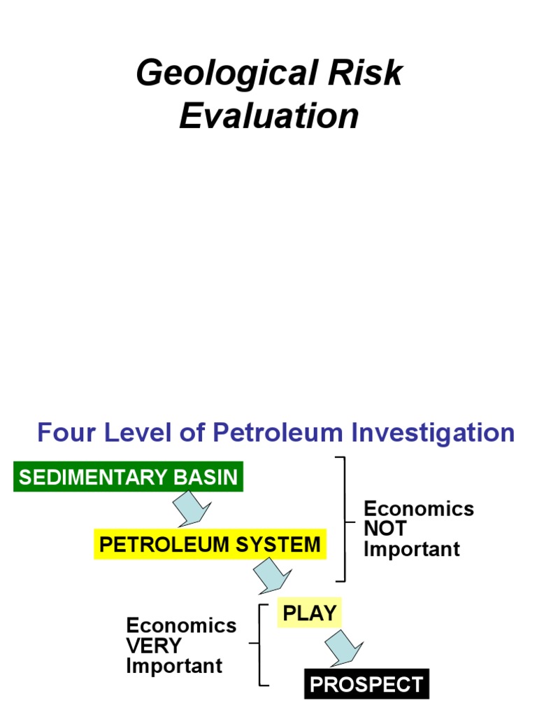 Geological Risk Evaluation in Petroleum Systems | PDF | Sedimentary ...